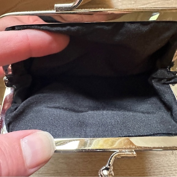 Tommy Hilfiger crocodile style handbag & coin purse - Picture 5 of 10